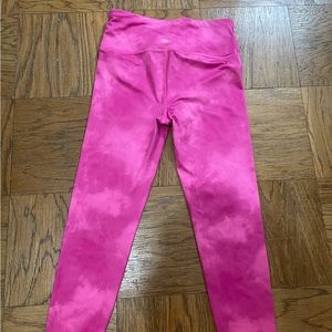 GapFit eclipse leggings - pink!